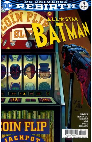All-Star Batman 4 published by DC with cover art by John Romita