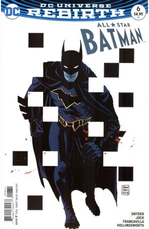 All-Star Batman 6B published by DC with cover art by Francesco Francavilla