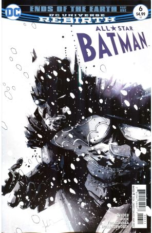 All-Star Batman 6 published by DC with cover art by Jock