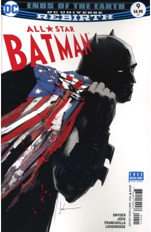 All-Star Batman 9 published by DC with cover art by Afua Richardson