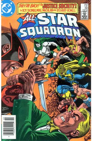 All-Star Squadron 30 (Mark Jewelers) published by DC with cover art by Jerry Ordway