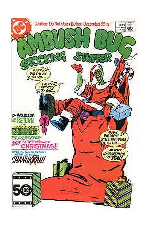 Ambush Bug Stocking Stuffer 1 published by DC with cover art by Keith Giffen