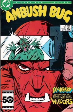 Ambush Bug 4 published by DC with cover art by Keith Giffen