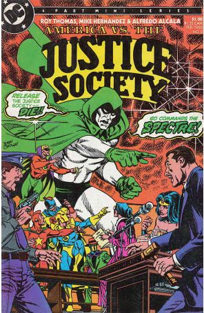 America vs. the Justice Society 2 published by DC with cover art by Jerry Ordway