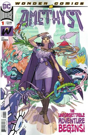 Amethyst (3rd Series) 1 published by DC with cover art by Amy Reeder