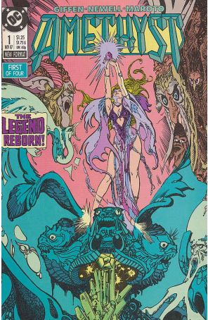 Amethyst (Mini-Series) 1 published by DC with cover art by Esteban Maroto