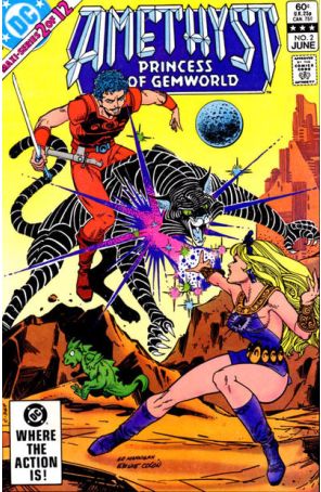 Amethyst, Princess of Gemworld 2 published by DC with cover art by Ernie Colón