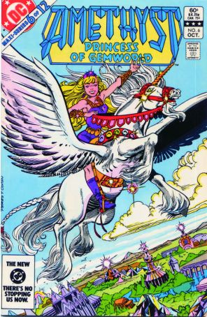 Amethyst, Princess of Gemworld 6 published by DC with cover art by George Pérez