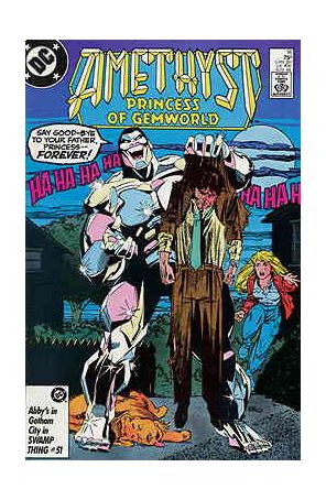 Amethyst 16 published by DC with cover art by Ernie Colón