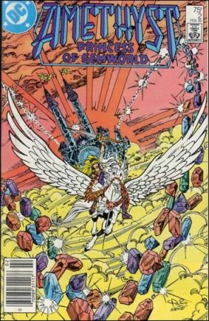 Amethyst 2 (Newsstand) published by DC with cover art by Paris Cullins