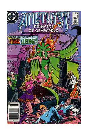 Amethyst 3 (Newsstand) published by DC with cover art by Paris Cullins