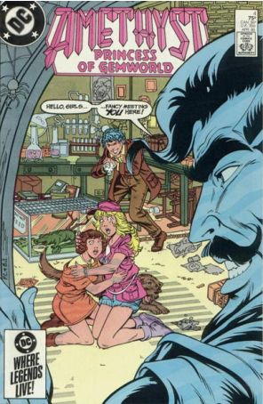 Amethyst 4 published by DC with cover art by Paris Cullins