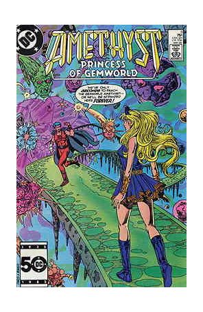 Amethyst 5 published by DC with cover art by Paris Cullins