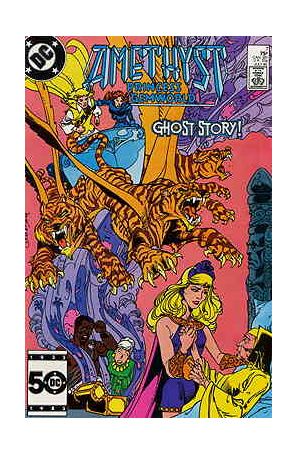 Amethyst 7 published by DC with cover art by Ernie Colón