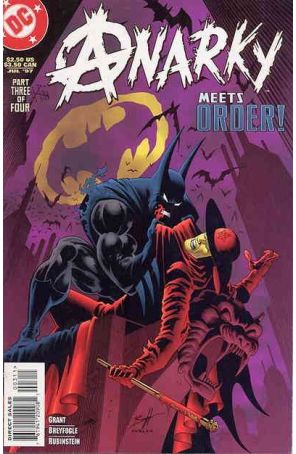 Anarky (Mini-Series) 3 published by DC with cover art by Norm Breyfogle
