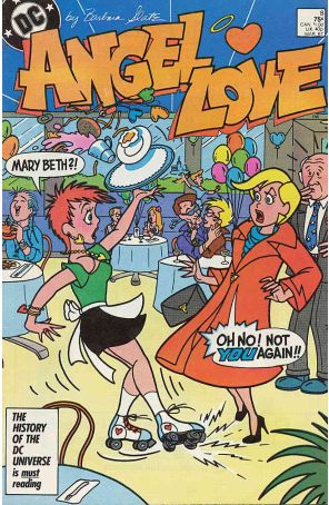 Angel Love 8 published by DC with cover art by Barbara Slate