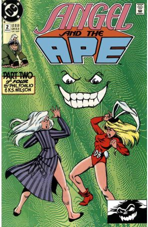 Angel and the Ape (Mini-Series) 2 published by DC with cover art by Phil Foglio