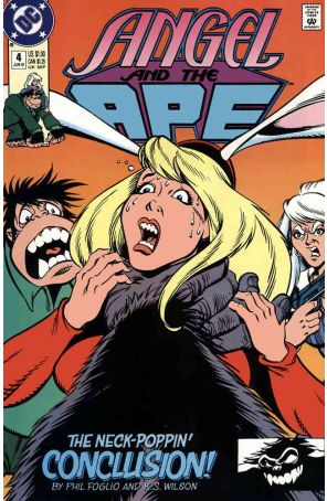 Angel and the Ape (Mini-Series) 4 published by DC with cover art by Phil Foglio