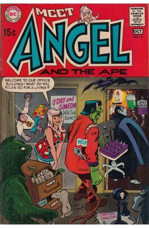 Angel and the Ape 6 published by DC with cover art by Bob Oksner