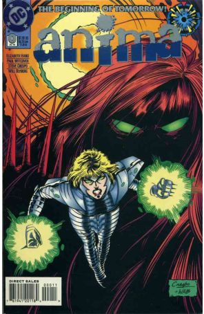 Anima 0 published by DC with cover art by Steve Crespo