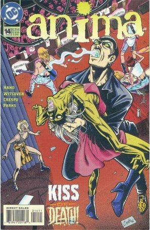 Anima 14 published by DC with cover art by Steve Crespo