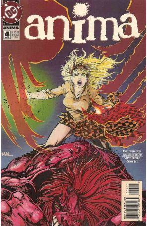 Anima 4 published by DC with cover art by Malcolm Davis