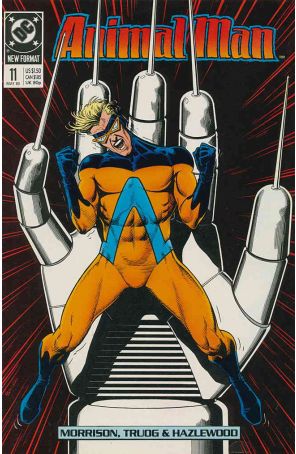 Animal Man 11 published by DC with cover art by Brian Bolland