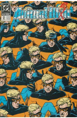 Animal Man 12 published by DC with cover art by Brian Bolland