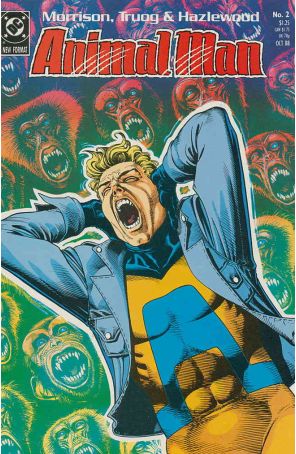 Animal Man 2 published by DC with cover art by Brian Bolland