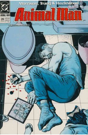 Animal Man 20 published by DC with cover art by Brian Bolland