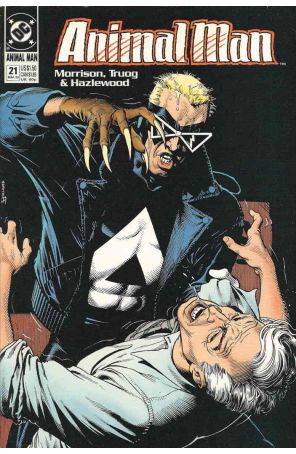 Animal Man 21 published by DC with cover art by Brian Bolland