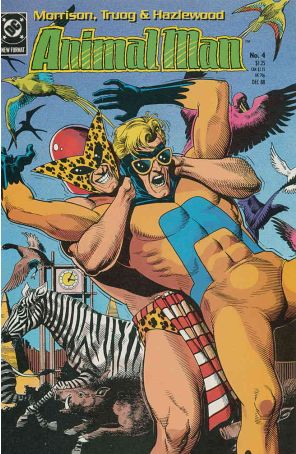 Animal Man 4 published by DC with cover art by Brian Bolland
