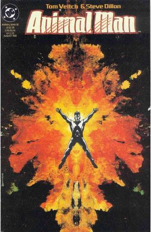 Animal Man 50 published by DC with cover art by Brian Bolland