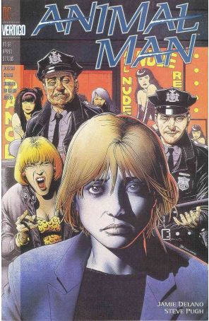 Animal Man 58 published by Vertigo with cover art by Brian Bolland