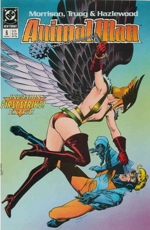 Animal Man 6 published by DC with cover art by Brian Bolland