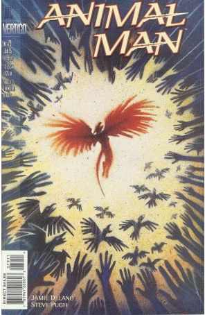 Animal Man 79 published by Vertigo with cover art by Peter Kuper
