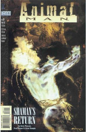 Animal Man 81 published by Vertigo with cover art by Rick Berry