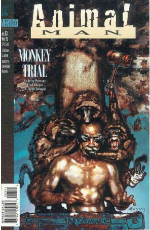 Animal Man 83 published by Vertigo with cover art by Rick Berry