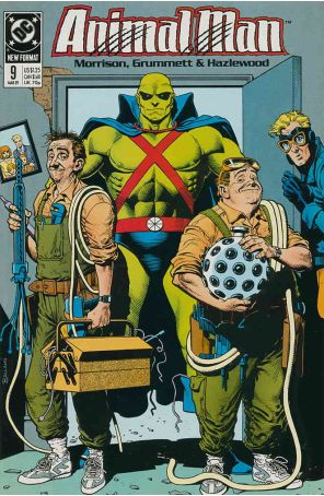 Animal Man 9 published by DC with cover art by Brian Bolland