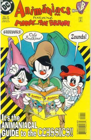 Animaniacs 49 published by DC with cover art by Leo Batic