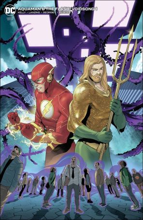 Aquaman And the Flash: Voidsong 1A published by DC with cover art by Vasco Georgiev