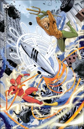 Aquaman And the Flash: Voidsong 2A published by DC with cover art by Vasco Georgiev