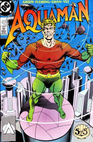 Aquaman (3rd Series) 5 published by DC with cover art by Curt Swan