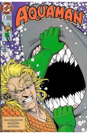 Aquaman (4th Series) 3 published by DC with cover art by Kevin Maguire