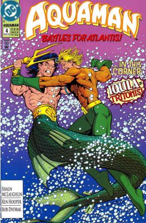 Aquaman (4th Series) 4 published by DC with cover art by Kevin Maguire