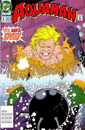 Aquaman (4th Series) 6 published by DC with cover art by Kevin Maguire