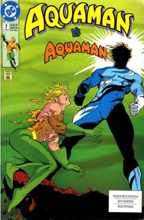 Aquaman (4th Series) 7 published by DC with cover art by Kevin Maguire