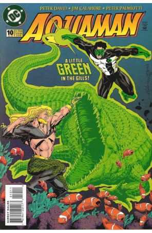 Aquaman (5th Series) 10 published by DC with cover art by Jim Calafiore