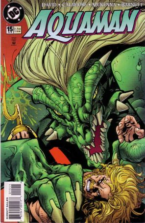 Aquaman (5th Series) 15 published by DC with cover art by Walt Simonson