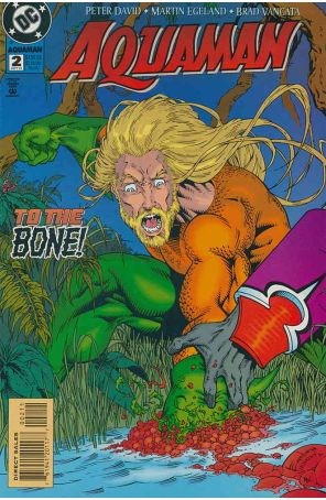 Aquaman (5th Series) 2 published by DC with cover art by Marty Egeland